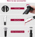 Electric Wine Bottle Opener, Battery Operated Cork Opener with Foil Cutter, Automatic Corkscrews Wine Opener Kit