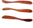 Honbay 6PCS (6.5 Inch) Handmade Wooden Butter Knife Jelly Cheese Spreaders Sandwich Spreaders Condiment Spreaders Mini