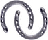 GGTYHAO Cast Iron Horseshoe for Good Luck, Durable Medium Horseshoe with 5 Holes on Each Side for Wall Hanging
