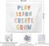 OXW 50x60 inches Classroom Decor Kids Tapestry Wall Hanging, Playroom Wall Art Decor, Nursery Wall Decor for Kids