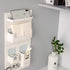 OKOMATCH Bedside Shelf - Stick On Wall Mounted Bed Room,Dorm,Office Adhesive Floating Accessoies Caddy Organizer/Holder