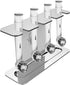Stainless Steel Electric Toothbrush Head Holder, Compatible with Oralb Braun, Sonicare, Waterpik,