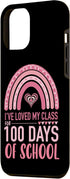 iPhone 14 Plus Cute I've Loved My Class For 100 Days School Rainbow Kids Case