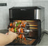 8-Pack Stainless Steel Rotisserie Skewers for Air-Fryer Oven - Even Heating for BBQ Meat, Vegetables, Fruits