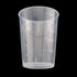 Tegg 30PCS 50ml Clear Plastic Mixing Cups, Graduated Measuring Cups with 50 PCS Wood Craft Sticks