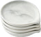 Spoon Rest - Ceramic Spoon Holder for Kitchen Counter, Dishwasher Safe Marble Decor, 3.5 Inches
