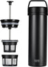 ESPRO P0 Ultralight French Press Coffee Maker for Travel, Vacuum Insulated Stainless