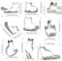 8 PCS Cat Cookie Cutter Set, Stainless Steel Cat Shapes, Candy Food Molds