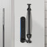 Magnetic Paper Towel Holder, One-Handed Tear, Adhesive, Black, Paper Towel Holder Wall