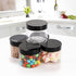 Tosnail 30 Pack 4 oz Clear Plastic Jars - Leak-Proof Round Food Safe Storage Containers for Kitchen, Beauty, Spices