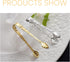 2Pack Rose Handle Sugar Tongs - Vintage Stainless Steel Ice Cube Clips for Tea, Coffee, and Appetizers