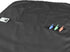 DALIX Apron Commercial Restaurant Home Bib Spun Poly Cotton Kitchen Aprons with 2 Pockets in Black