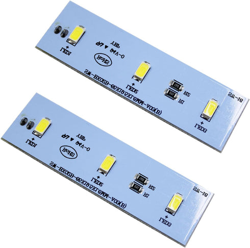 SW-BX02B LED Light, 8 Pcs for Magic Chef Refrigerator, DC 12V, Waterproof Coating, Compatible with Frigidaire