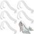 TXIN 10 Pcs/5 Pairs Acrylic Clear Sandal Shoes Display Stand Inserts, Shoe Support for Women's Shoes