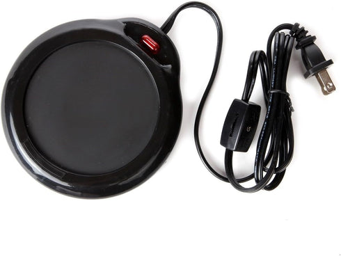 Home-X Mug Warmer, Desktop Heated Coffee & Tea - Black Candle & Wax Warmer