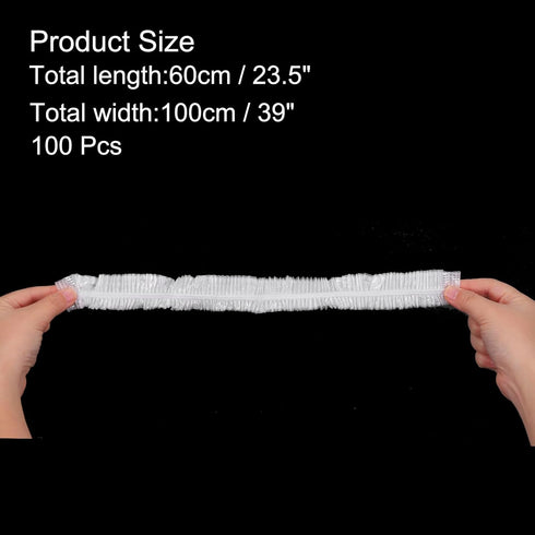 uxcell 100pcs Disposable Kitchen Appliance Covers 39.5 Inch Thickened Clear Elastic Dust Cover for Small Appliance, Oven, Pressure Cooker, Toaster, Air Fryer, Coffee Maker