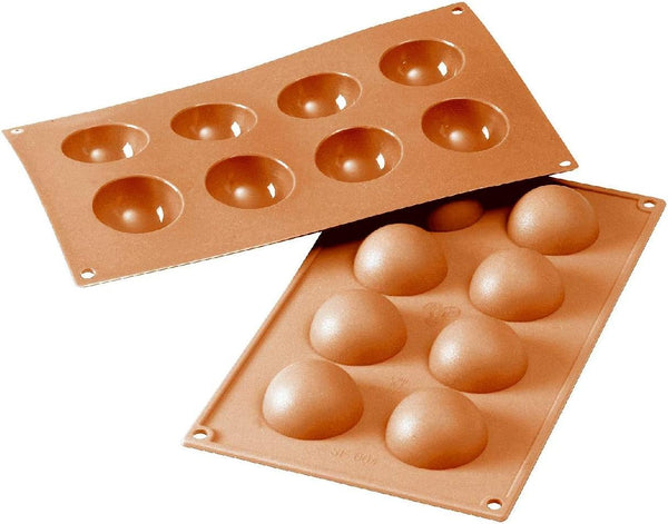 Silikomart Silicone Classic Collection Mold, Semi-Sphere, Medium