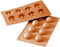 Silikomart Silicone Classic Collection Mold, Semi-Sphere, Medium