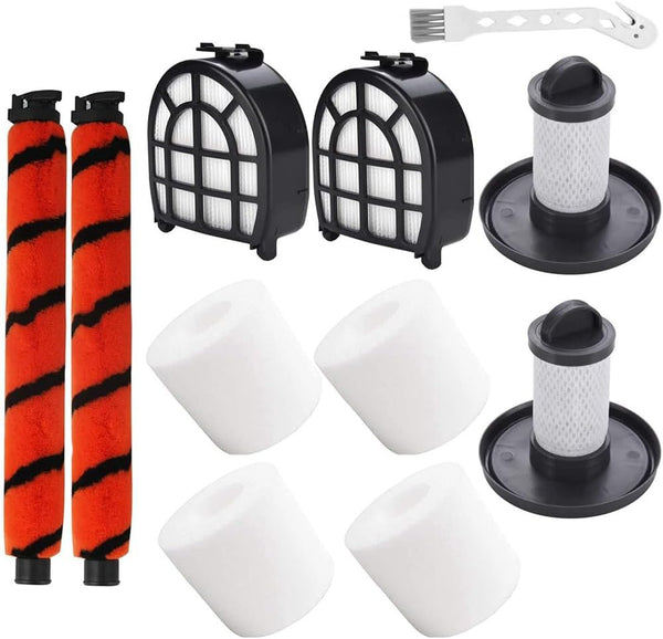 Replacement Parts Kits for Shark LZ600 LZ601 LZ602, APEX UpLight DuoClean Vacuum Cleaner Accessory, 2 Post Hepa & 4