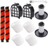Replacement Parts Kits for Shark LZ600 LZ601 LZ602, APEX UpLight DuoClean Vacuum Cleaner Accessory, 2 Post Hepa & 4