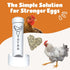 Revolutionary Chicken Oyster Shell Feeder for Chickens
