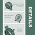 USB Fan 5in Mini Desk Table Fan, Personal Quiet Fan, Portable Desktop Cooling Fan Powered by USB for Camping, Home,