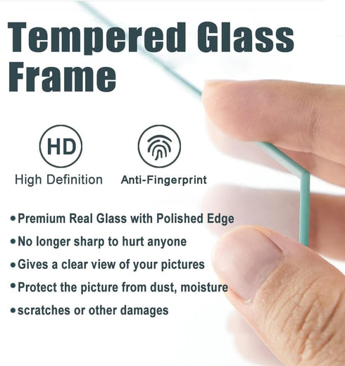 8x8 8 8 4 4 8 8 8x8 Picture Frame Walnut, Oak Wooden x Picture Frames Matted to x Square x Frame with Real Glass