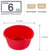 Webake Silicone Cupcake Baking Cups Set of 8, Reusable Jumbo Muffin Liners, BPA Free