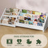 2 4-Tier TCW06WB CHOEZON Kids Bookshelf, Book Shelf for Kids Rooms, Toddler Bookshelf with Open Shelves and Sling Rack