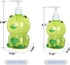 EaicsLaif Countertop 500ml) Hand Soap Dispenser Plastic Frog Soap Dispenser Kids Cute Pump Liquid Sanitizer Bottle