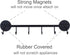 6 Hooks Magnetic Utensil Holder Rack, Organizer for Refrigerator, Metal Cabinet, Metal Stove, Grill, BBQ