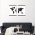 Magnetic Poster Hanger Frame for 8x12, 8x10, 8x8 Movie Music Posters, Black Wood Picture Frames for Wall Art