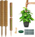 Monstera Plant Support Moss Pole: 2 Pack 16 Inch Stackable Coco Coir