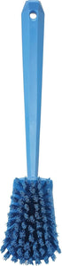 Vikan-41863 16"L, Long Handle Brush, Stiff - Blue