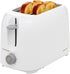 OVENTE 2 Slice Electric Toaster Machine, 700W Power, 6-Shade Toast Settings, Compact Design, White TP2210WGY
