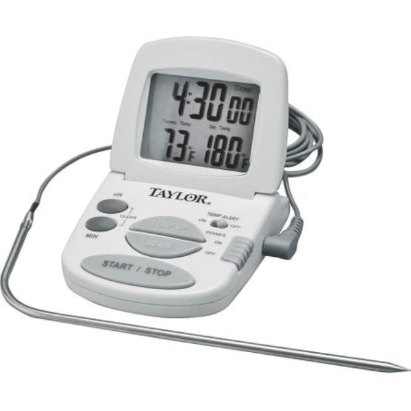 Taylor 1470N Classic Series Programmable Meat Thermometer - Timer and Alarm