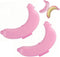 SATONBEYI 2Pcs Banana Case,Banana Holder for Lunch Boxes with Ventilation Holes,Reusable Banana Case