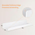 upsimples 2 Pack Acrylic Shelves, 15" Floating Bookshelves for Wall Storage, Display Shelf Organizer for Kids,