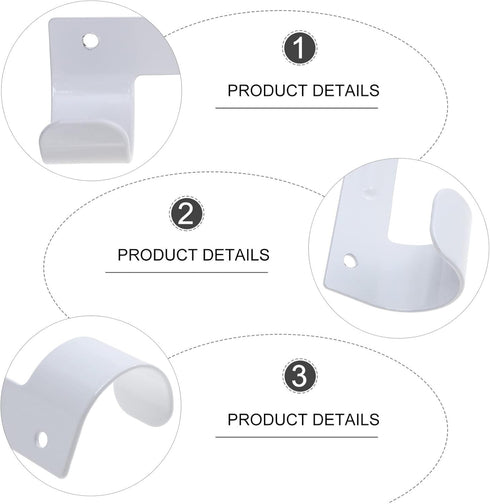 DOITOOL Ironing Board Holder Wall Mount, Iron Holder Organizer for Laundry Rooms, Ironing Board Hanger