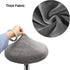 12-16 Inch/30-40cm (4, Velvet Bar Stool Covers Round Barstool Covers Round, Luxurious Fabric Stretchable Wrinkle