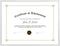 Golden State Art Aluminum Certificate Frame - 8.5x11 Metal Diploma Frames with Real Glass Front, Silver