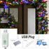 40ft 120 Solhice Christmas Lights USB Powered for Car LEDs, Mini String Lights with Remote Control, Multicolor Xmas