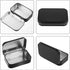 Metal Rectangular Empty Hinged Tins, Small Portable Containers with Lids for Storage of Candies and Crafts