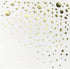 Stylish Gold Disposable Cocktail Napkins, 100 Count, 3-Ply 5x5 Inch White and Gold Dessert Napkins for Parties