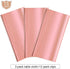 Tatuo 3 Pieces Foil Party Rectangular Table Covers, 54 x 108 Inch Shiny Plastic Waterproof Tablecloth for Wedding
