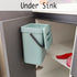 LALASTAR Small Trash Can with Lid, Indoor Kitchen Compost Bin for Countertop, 5L/1.3 Gal, Blue