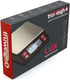 LUX Digital Mini Scale (1000g x 0.1g, Black/Red) - Portable Food Scale for Meal Prep and Coffee