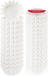 Caperci Heavy Duty White Mini Cupcake Liners, 200 Counts, Grease-Resistant Muffin Baking Cups, No Muffin Pan Needed