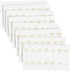 Talented Kitchen 140 Pack of Minimalist Spice Jar Labels, Preprinted Water Resistant Stickers (Gold Text)