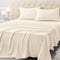 Queen Size Bed Sheet Set - 4 Piece Soft Microfiber Sheets with